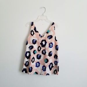 Banana Republic Pink Leopard Top